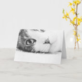 Sie aufpassen, greetingcard leer karte (Gelbe Blume)