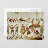 Sie bauen die Befestigungsanlagen Postkarte (Vorne/Hinten)