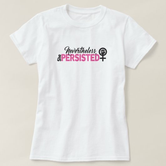 Sie beharrte auf dem T - Shirt der Frauen (Design vorne)