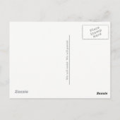 Sie beharrte darauf. postkarte (Rückseite)