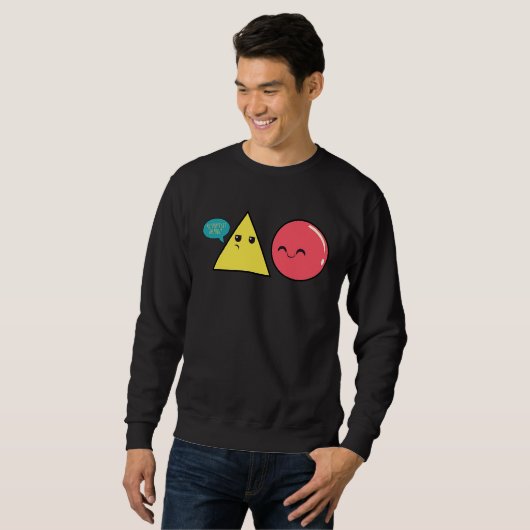 Sie bekommen nicht den Point Mathe Lehrer Geek Ner Sweatshirt (Vorne ganz)