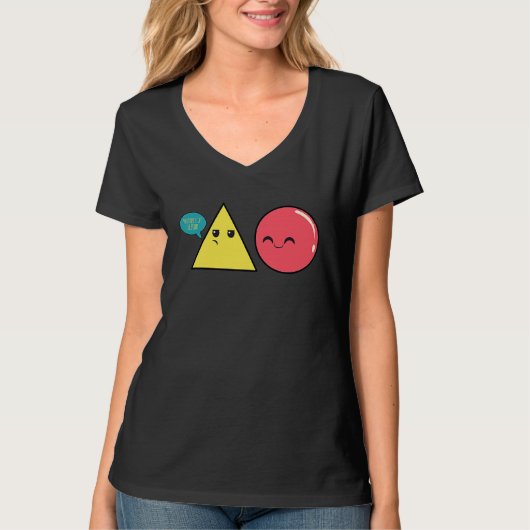 Sie bekommen nicht den Point Mathe Lehrer Geek Ner T-Shirt (Vorderseite)