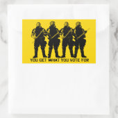 Sie bekommen, was Sie für das Set "Aufkleber" stim Rechteckiger Aufkleber (Tasche)