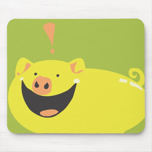 SIE BENÖTIGEN DIESES DUMME LÄCHELNDE SCHWEIN! MOUSEPAD (Vorne)