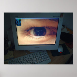 Sie beobachten dich poster