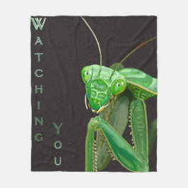 Sie beobachten - Grüne Version Fleecedecke