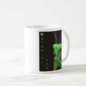 Sie beobachten - Grüne Version Kaffeetasse (VorderseiteRechts)