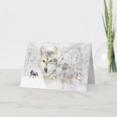 "Sie beobachten" - Grußkarte Karte (Vorderseite)