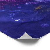 Sie beobachtet die Sterne Poster (Ecke)