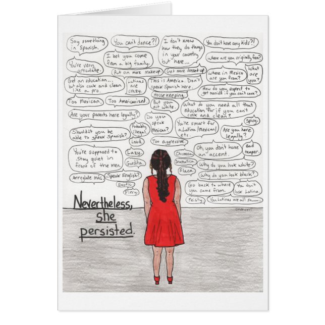 Sie bestand fort (Latina) (Vorne)