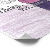 Sie bestand (Geistiges) 11x14 Poster (Ecke)