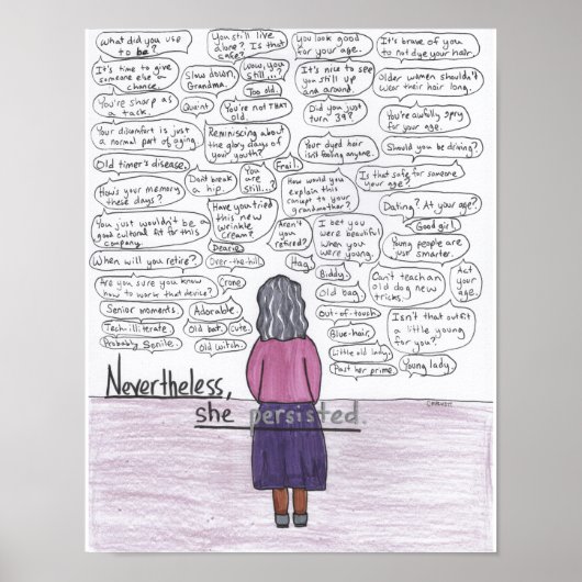 Sie bestand (Geistiges) 11x14 Poster (Vorne)