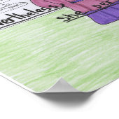 Sie bestand (Plus-Größe) 11x14 Poster (Ecke)