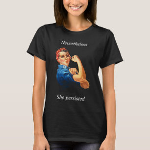 "Sie bestand" sich entspannte geeigneten T - Shirt