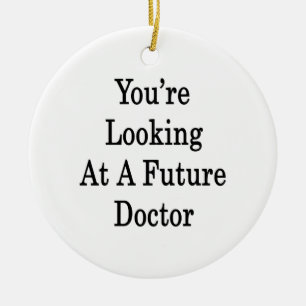 Sie betrachten einen zukünftigen Doktor Keramik Ornament