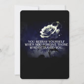 Sie Betray sich selbst Einladung & Postkarte - Dun (Vorderseite)