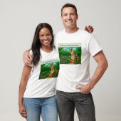 Sie bewässert, dann erobert sie... T-Shirt (Unisex)