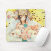 Sie Biene, die Mousepad rammt (Mit Mouse)