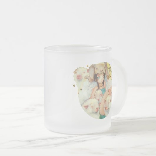 Sie Bienen-rammende Tasse (VorderseiteRechts)