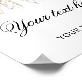 Sie bindet das Brautparty der Perlhühner Poster (Ecke)