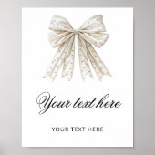 Sie bindet das Brautparty der Perlhühner Poster (Vorne)