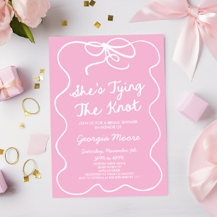 Sie bindet das Brautparty des bekannten Whimsikers Einladung