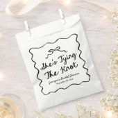 Sie bindet das Brautparty des bekannten Whimsikers Geschenktütchen (Ausgeschnitten)