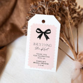 Sie bindet das Brautparty des Knochenknollens Geschenkanhänger