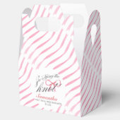 Sie bindet das Brautparty des Knot-Bow-Coquette Geschenkschachtel (Geöffnet)