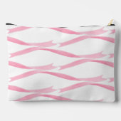 Sie bindet das Brautparty des Knot-Bow-Coquette Zubehörtasche (Rückseite)