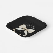 Sie bindet das Brautparty des Knotens Bow Pappteller (Gewinkelt)