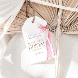 Sie bindet das Brautparty des Knotens Geschenkanhänger