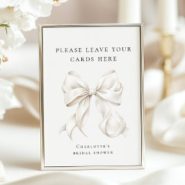 Sie bindet das Gespenst an den Tisch Poster