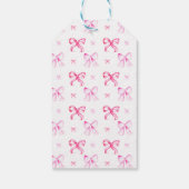 Sie bindet das Knot-Brautparty-Custom Geschenkanhänger (Rückseite)