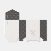 Sie bindet das Knoten-Brautparty Geschenkschachtel (Ungefaltet)