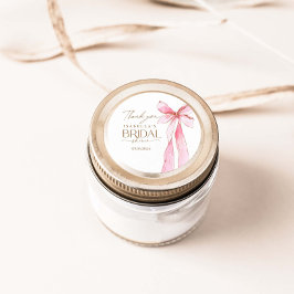 Sie bindet das Knoten-Brautparty Runder Aufkleber