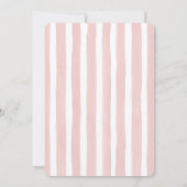 Sie bindet das Party des Knot Black Bow-BRAUTPARTY Einladung (Rückseite)