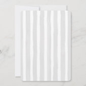 Sie bindet das Party des Knot Black Bow-BRAUTPARTY Einladung (Rückseite)