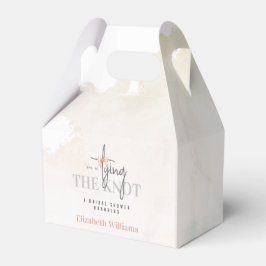 Sie bindet das Party des knotzen Brautparty Geschenkschachtel