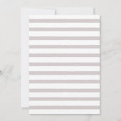 Sie bindet den Knoten | Black Bow Brautparty Einladung (Rückseite)