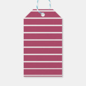 Sie bindet den Knoten! Modernes Brautparty Geschenkanhänger (Rückseite)