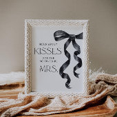 Sie bindet den Knoten Ratet, wie viele Küsse Poster