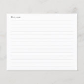 Sie bindet die Brustbridalkarte des Schwarzen Bock (Rückseite)