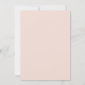 Sie bindet die Einladung zur Brautdusche von Knot (Rückseite)