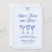 Sie bindet die elegante Hand der Knot-Küste. Einladung (Vorderseite)