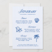 Sie bindet die elegante Hand der Knot-Küste. Einladung (Rückseite)