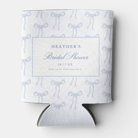 Sie bindet die Knoblauen Brautparty-Favoriten Dosenkühler (Vorderseite)