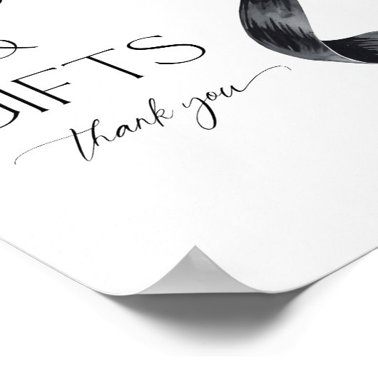 Sie bindet die schwarzen Schulterkarten und Gesche Poster (Ecke)