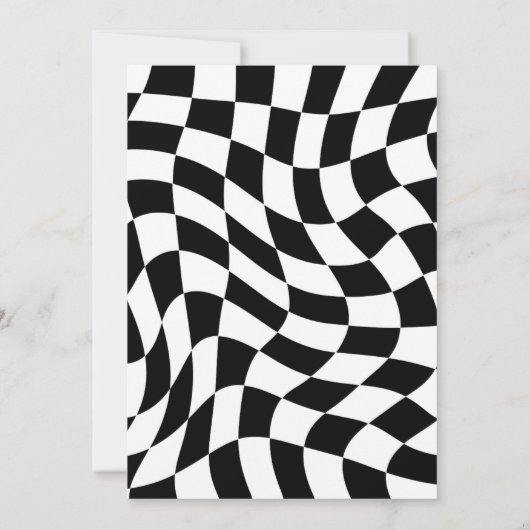 Sie bindet ihren zwanzigsten Bow zum 30. Geburtsta Einladung (Rückseite)