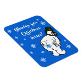 Sie blasen Weihnachten Küsse! Magnet (Rechte Seite)